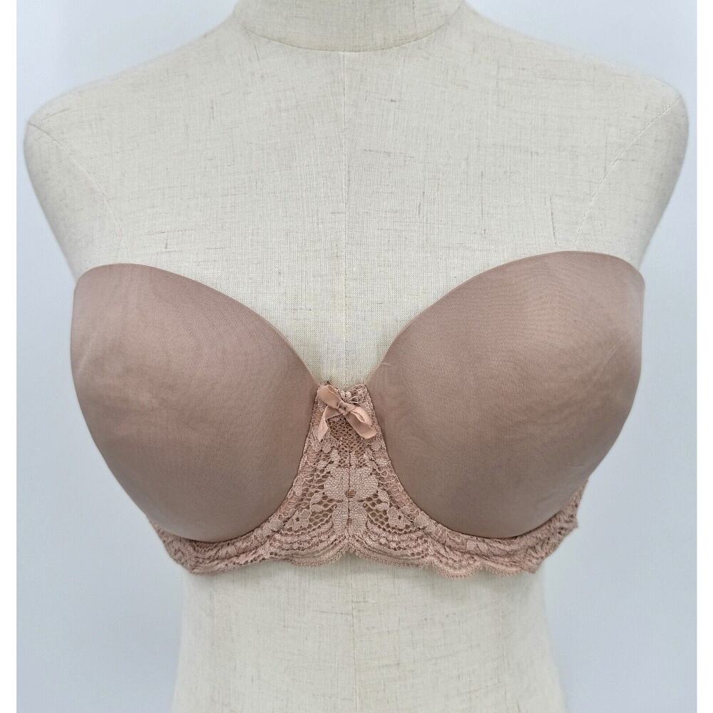 Victoria's Secret Dream Angels Multiway Bra 34D Lace Nude Underwire